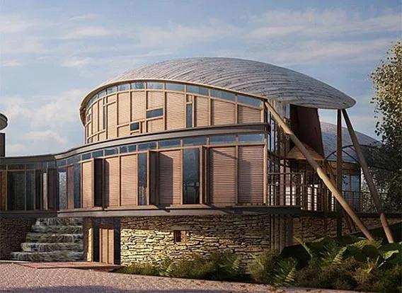 Green Building Design with Renewable Energy