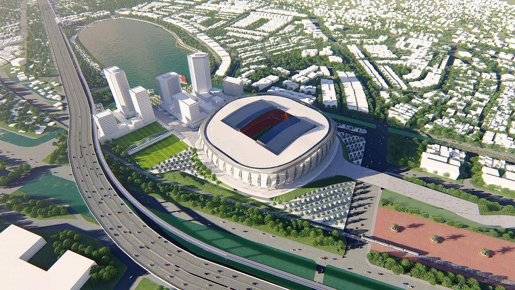 Jakarta International Stadium — related sectors work by ALTA Integra